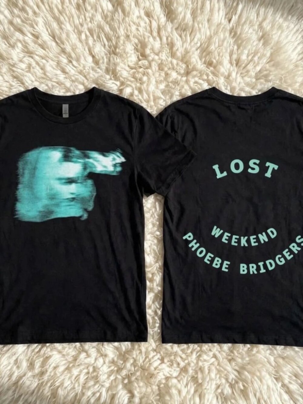 Phoebe Bridgers Lost Weekend Tour 2026 Black T-Shirt S-4XL